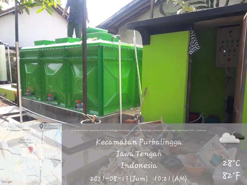 Tangki IPAL/STP Model Panel 6M³