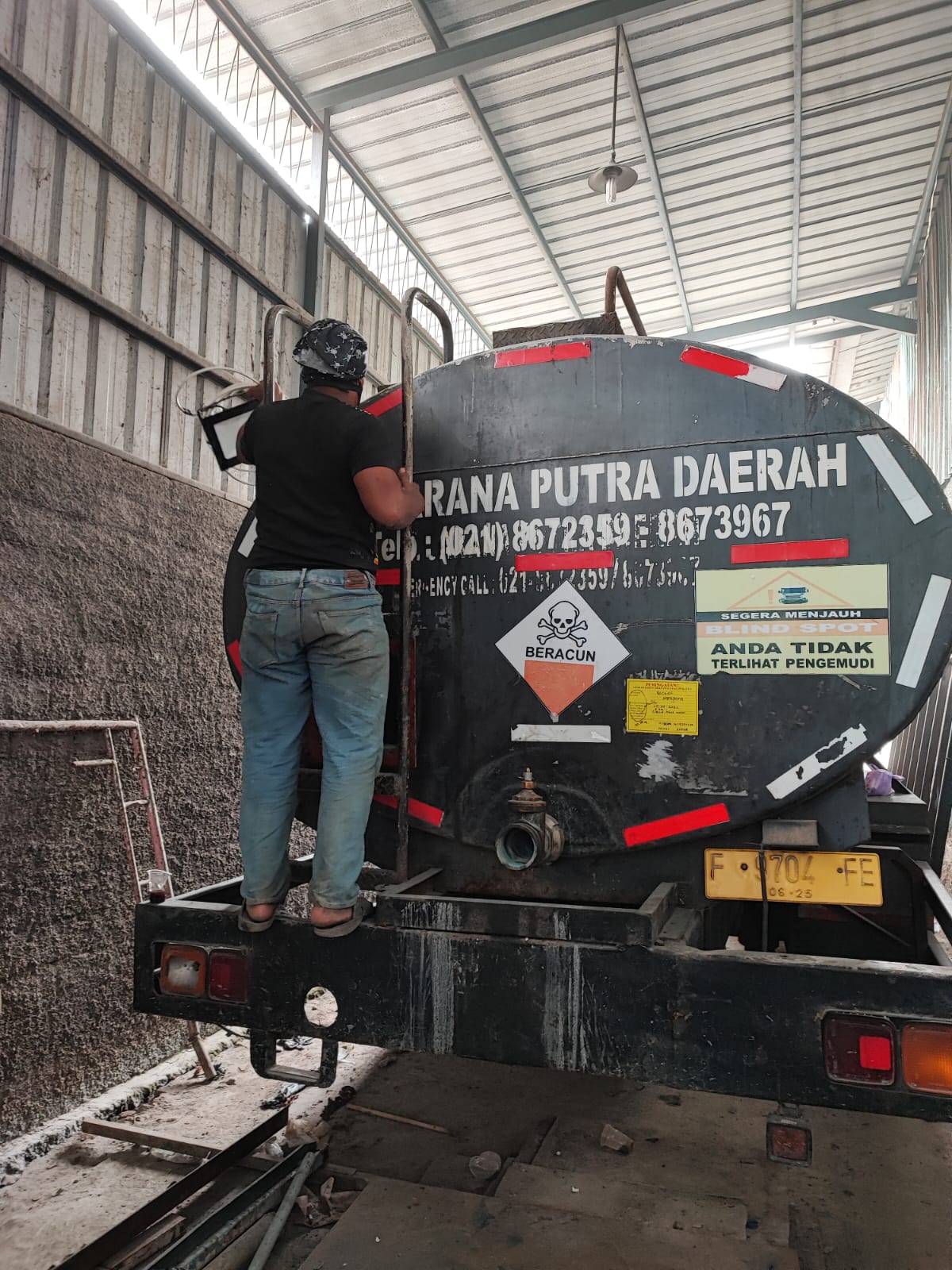 Lining Fiber Tangki HCL Kap:24M³